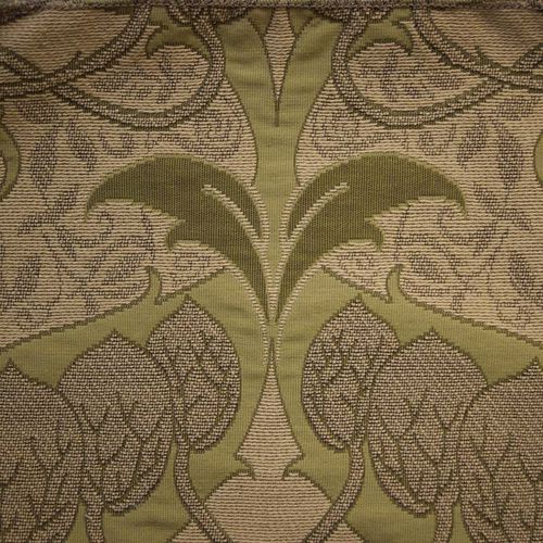 Tissu pour rideaux - SWEET PEA CILANTRO - Loome Fabrics - damas / en coton / en polyester