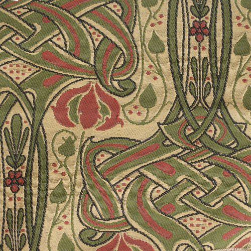 Tissu d'ameublement - CELTIC KNOT RUST - Loome Fabrics - à motif / synthétique