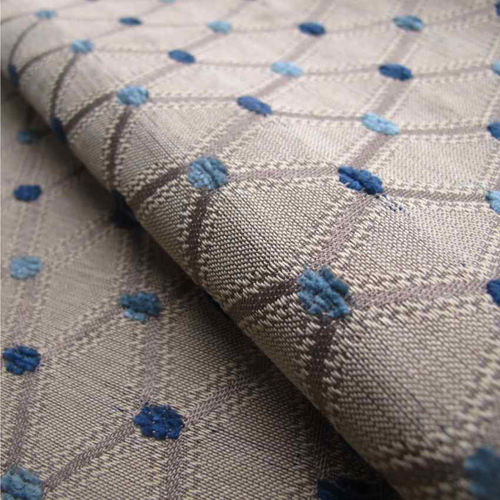 Tissu d'ameublement - BERKELEY ATLANTIC - Loome Fabrics - à carreaux / en polyester / en viscose