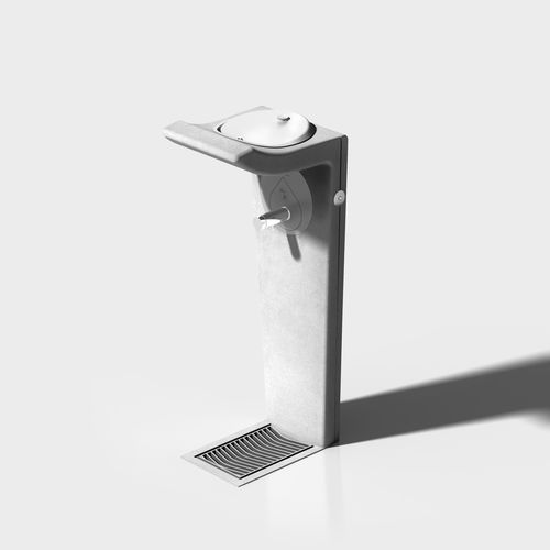 Fontaine à eau d'extérieur - LOELLA - MOBILUM - en béton à haute performance