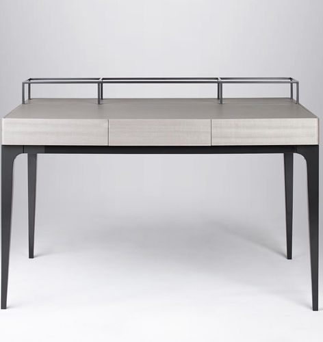 Bureau contemporain - HEMINGWAY  - Rossato Srl - en érable / en métal / en cuir