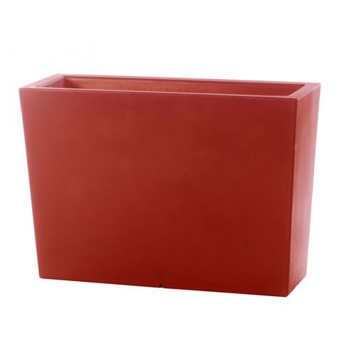 Jardinière en plastique - VAS-.SIO-CAL-050 - FUSAROMARIOSRL - trapézoïdale / en hauteur / contemporaine