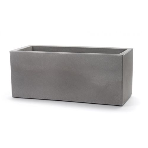 Jardinière en plastique - VAS-SIO-CAS-201 - FUSAROMARIOSRL - rectangulaire / contemporaine / professionnelle