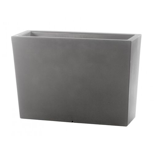 Jardinière en plastique - VAS-SIO-CAL-000-00 - FUSAROMARIOSRL - trapézoïdale / en hauteur / contemporaine
