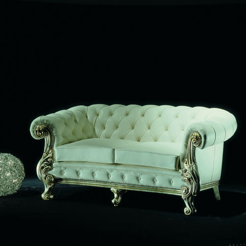 Canapé compact - MANCHESTER 2-SEATER - ORSITALIA - design nouveau baroque / pour yacht / en velours