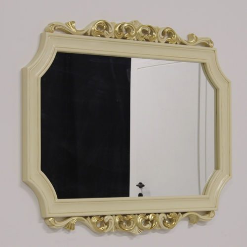 Miroir mural - LONDRA - ORSITALIA - Néo-classique / octogonal / en bois laqué
