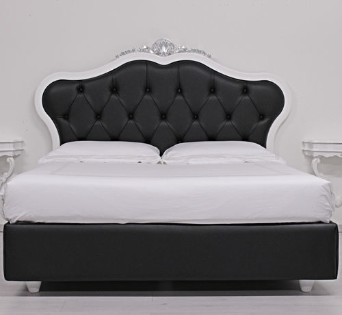 Lit king size - LARA  - ORSITALIA - queen size / Art Déco / tapissé