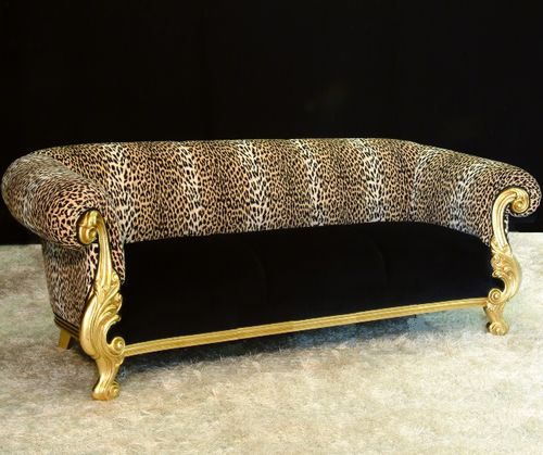 Canapé design nouveau baroque - QUEEN  - ORSITALIA - en velours / en coton / en lin