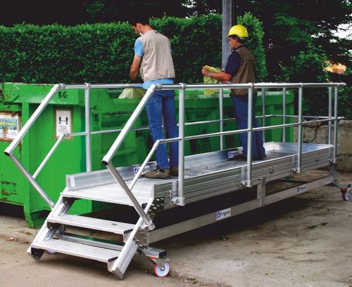 Plateforme de travail - 7800 - Frigerio Carpenterie - d'extérieur / modulaire