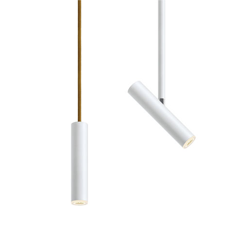 Luminaire suspendu - GLAM - INDELAGUE | ROXO Lighting - apparent / à LED / tubulaire