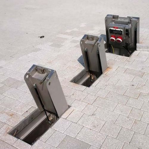Borne unité au sol - TYPE 10 - Kent Stainless - escamotable / en inox / de distribution d'eau