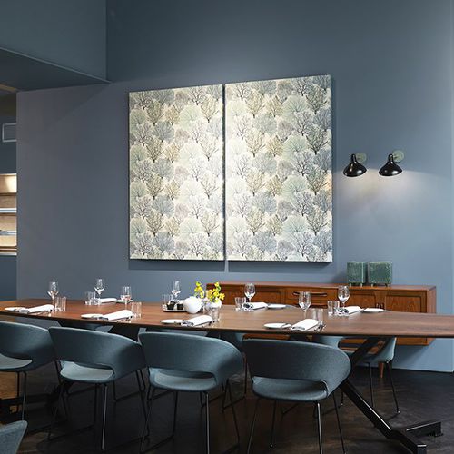 Panneau acoustique mural - DEZIBEL - ZilenZio - en tissu / MDF / en laine de roche
