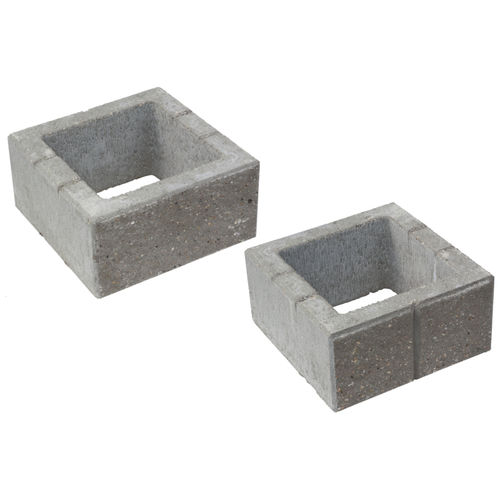 Bloc de béton creux - PLAYBLOK : KBF 40-9 - KB BLOK - pour mur porteur / à haute résistance