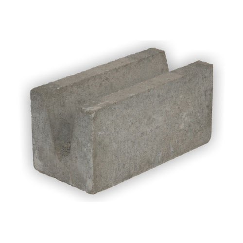 Bloc de chaînage en béton cellulaire - 101-20 A - KB BLOK - en béton armé / en forme de U