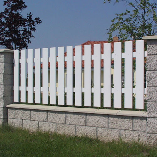 Clôture à barreaudage - S - KB BLOK - de jardin / en plastique / classique