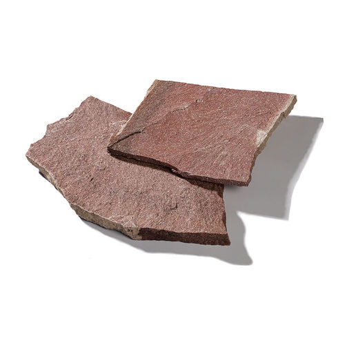Pavé en pierre - FLAGSTONES : IMPORTED - PANGEA - d'extérieur / texturé / brossé