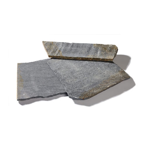 Pavé en pierre - FLAGSTONES : GREEK - PANGEA - d'extérieur / brossé / bouchardé
