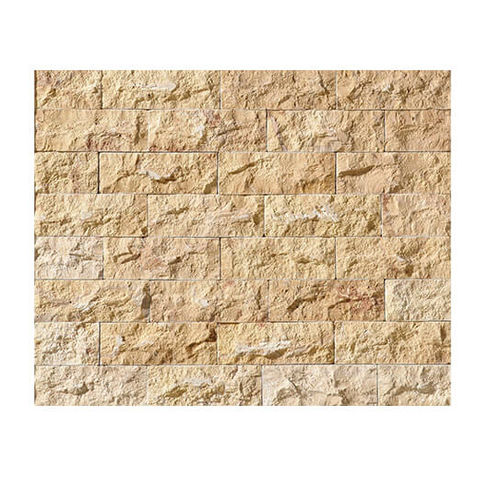 Parement en travertin - ROCKFACE TILES - PANGEA - d'intérieur / d'extérieur / texturé