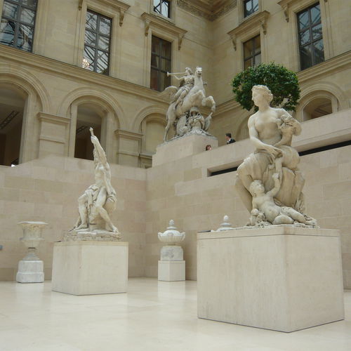 Bardage en calcaire - LOUVRE MUSEUMS PEDESTALS - Luget - finition naturelle / beige