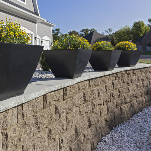 Bloc en pierre pour mur - Cottage Stone - ACKER STONE - pour aménagement extérieur