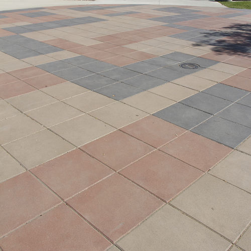 Dallage en pierre - 24 x 24 - ACKER STONE - d'extérieur / lisse / couleur personnalisable