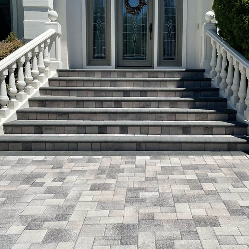 Dallage en pierre - UMBRIANO® 4PC - ACKER STONE - d'extérieur / de terrasse / de jardin