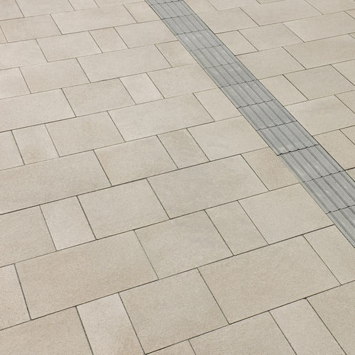 Dallage en pierre - Umbriano® 3PC - ACKER STONE - d'extérieur / lisse / gris