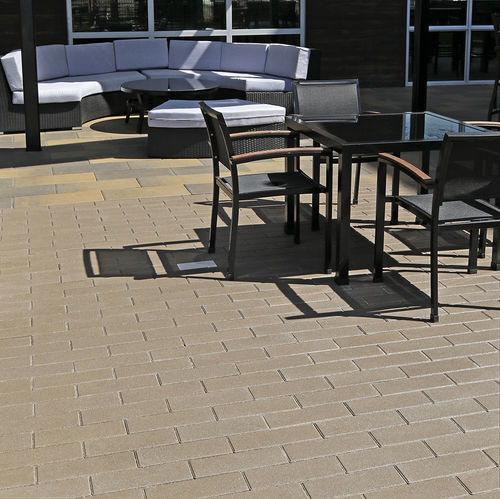 Pavé en pierre - 4 x 12 - ACKER STONE - d'extérieur / de terrasse / lisse