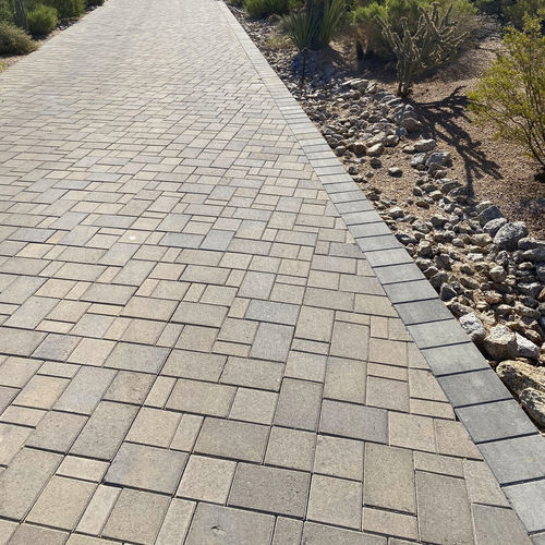 Pavé en pierre - Street Stone 3pc - ACKER STONE - d'extérieur / lisse / gris