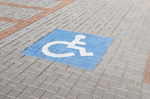Pavé en pierre - HANDICAPPED PARKING KIT - ACKER STONE - d'extérieur / pour parking / lisse