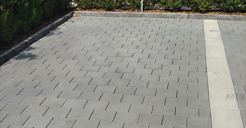 Pavé en béton - EURODRAIN  - UHL - drainant / carrossable / pour espace public