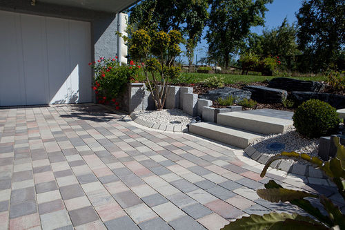 Pavé en béton - ASPERO  - UHL - perméable / carrossable / pour espace public