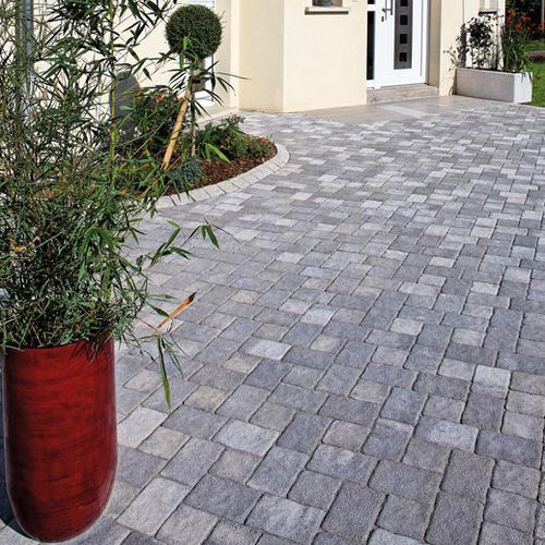 Pavé en béton - CHÂTEAU  - Heinrich & Boch - carrossable / antidérapant / antigel