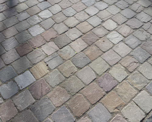 Pavé en grès - HAZOTTE - en porphyre / en granit / en pierre bleue
