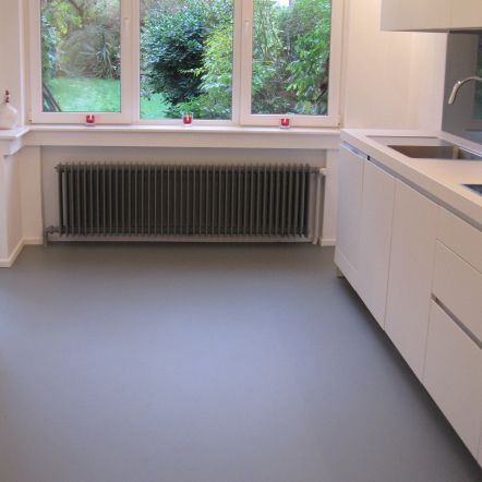 Revêtement de sol en résine époxy liquide - EPOXY - Procotech - d'intérieur / résidentiel / lisse