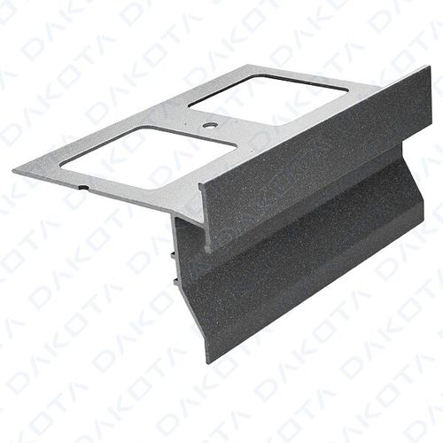 Profilé de finition en aluminium - PRO21 series - DAKOTA - pour angle extérieur / gris