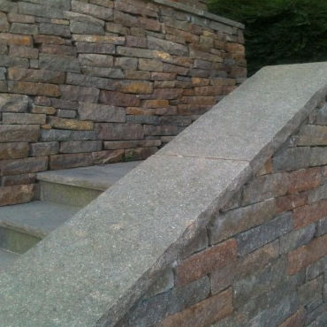 Chaperon de mur en pierre - EURO PORFIDI