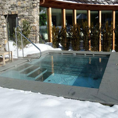 Margelle de piscine en porphyre - PORFIDI ITALIA 2000 - antidérapante