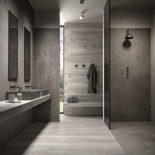 Carrelage en grès cérame - SARAWA - KRONOS CERAMICHE - grès / finition naturelle / 3D
