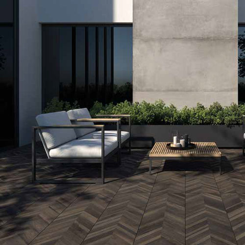 Carrelage en grès cérame - CHEVRY 2.0 - KRONOS CERAMICHE - finition naturelle / d'extérieur / mural
