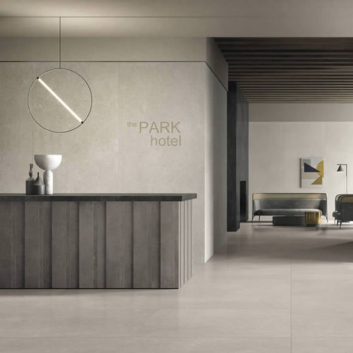 Plaque de pierre en grès cérame - ELEGANCE OPAL - KRONOS CERAMICHE - pour sol / pour façade / pour salle de bain
