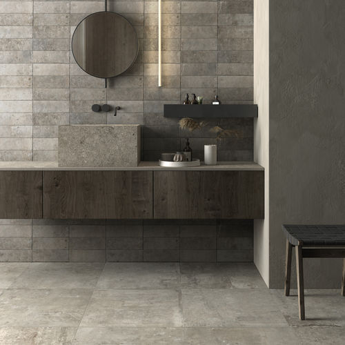 Carrelage en grès cérame - TAUPE  - KRONOS CERAMICHE - mat / brillant / finition naturelle