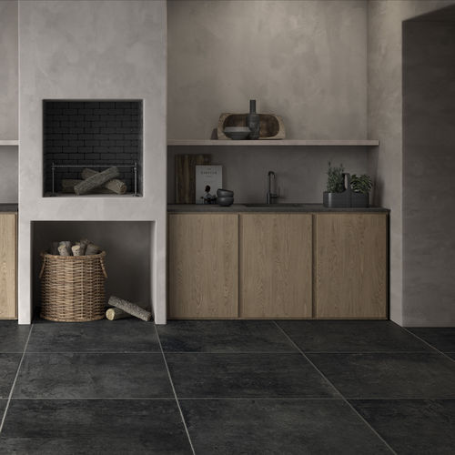 Carrelage en grès cérame - NUIT - KRONOS CERAMICHE - mat / brillant / finition naturelle