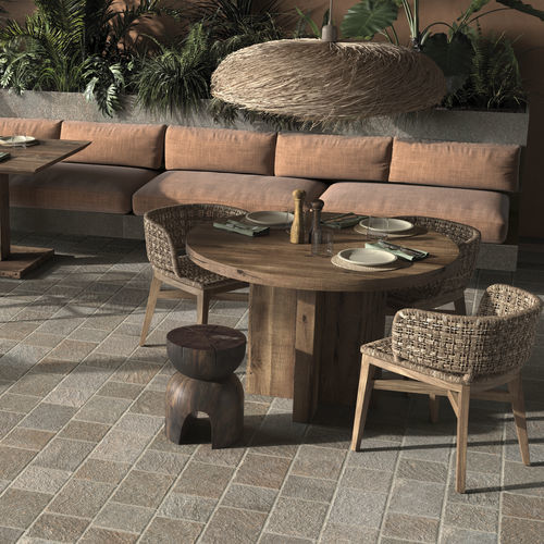 Dallage en grès cérame - PORFIDO - KRONOS CERAMICHE - d'extérieur / d'intérieur / de terrasse