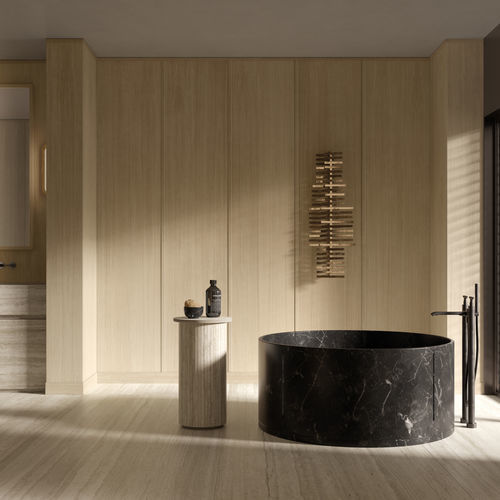 Carrelage bois - PURE - KRONOS CERAMICHE - finition naturelle / d'intérieur / d'extérieur