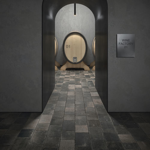 Carrelage en pierre - NAMUR - KRONOS CERAMICHE - mat / poli / d'intérieur