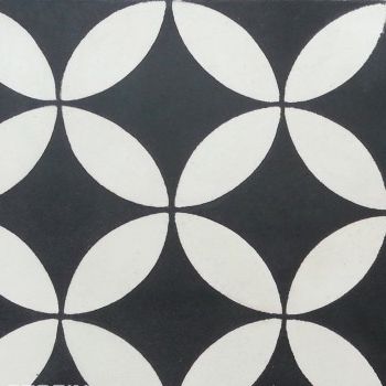Carreau de ciment d'intérieur - SQUARE : D010 - Secoin Corporation - de sol / à motif géométrique