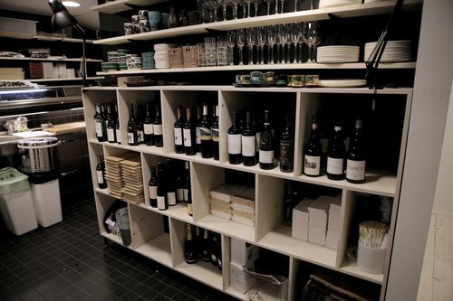 Étagère contemporaine - TEBIAN - en bouleau / en contreplaqué / pour bar