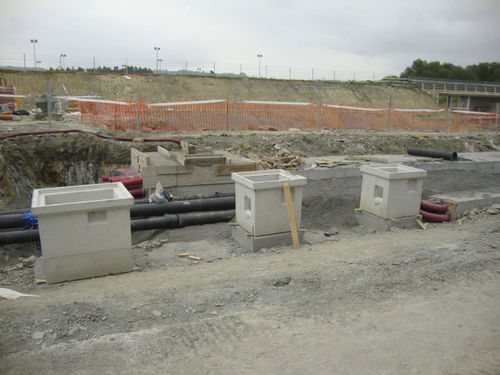 Regard d'égout en béton préfabriqué - DF & HF & MF - Prefabricados Alberdi - encastrable / pour câble