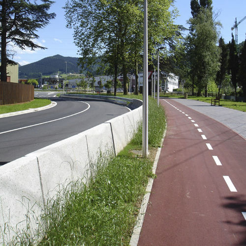 Bordure de jardin - A4 - Prefabricados Alberdi - en béton / linéaire